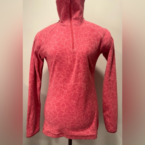 Columbia Sweater Women's XS Quarter 1/4 Zip Fleece Pullover Gorpcore Pink - Picture 6 of 11